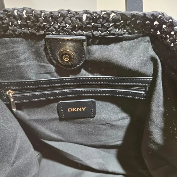 DKNY PALOMA R41ADF62 XL Black Tote, NWT MSP$148 - Picture 7 of 9